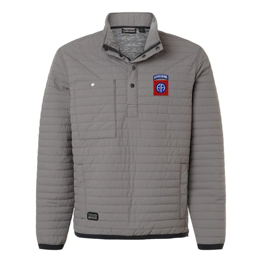 82nd Airborne Dri-Duck Keystone Quilted Pullover