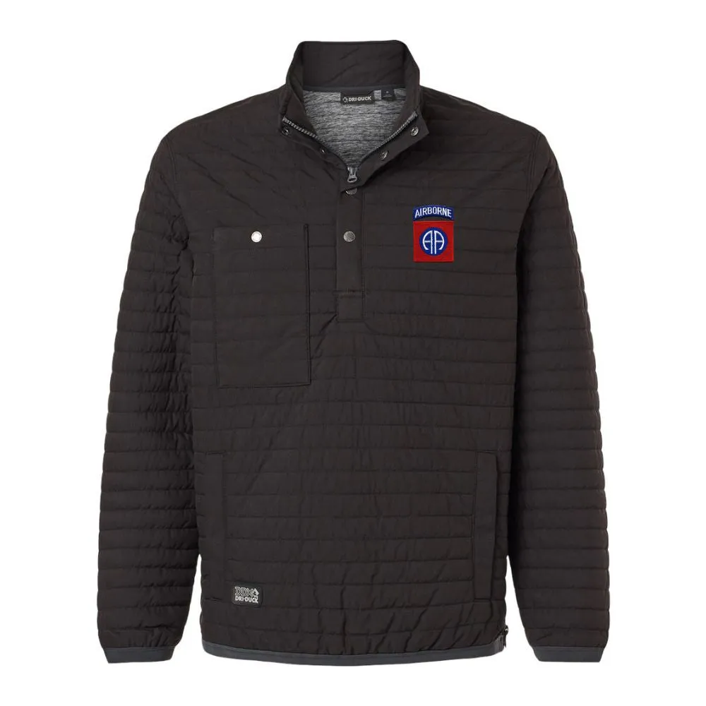 82nd Airborne Dri-Duck Keystone Quilted Pullover