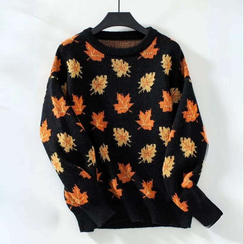 AUTUMN LEAF™ | Cozy Knit Sweater