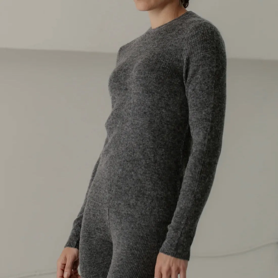 Bare Knitwear Marin Rib Top