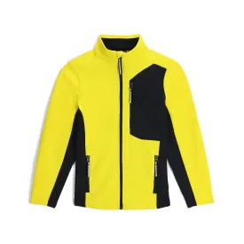 Boys Bandit Full Zip - Acid Yellow