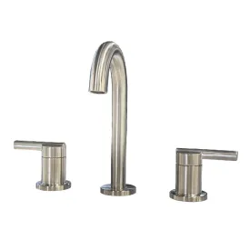 Brislin Bathroom Faucet, Brushed Nickel, 8" Spread