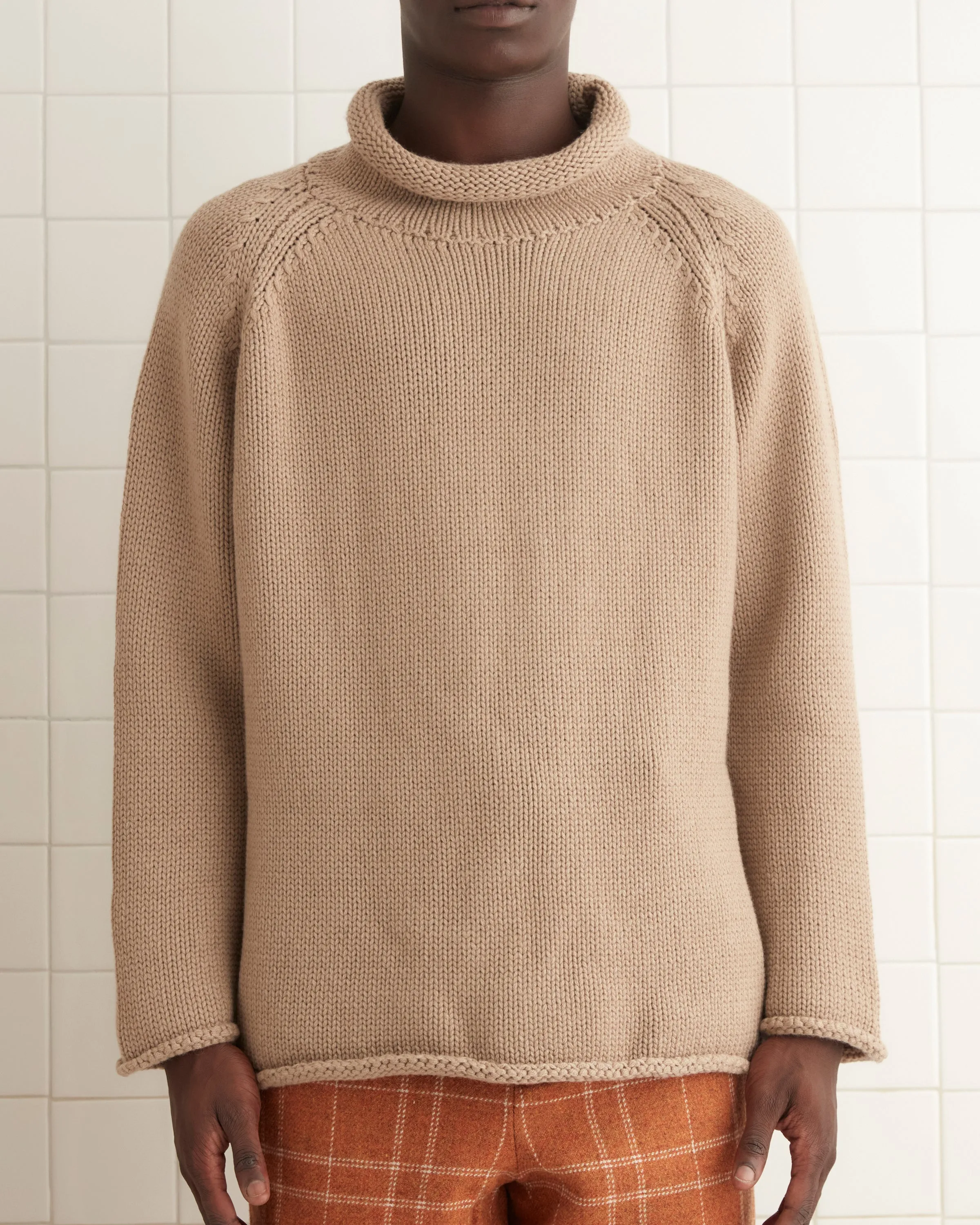 Cashmere Rollneck - Oatmeal