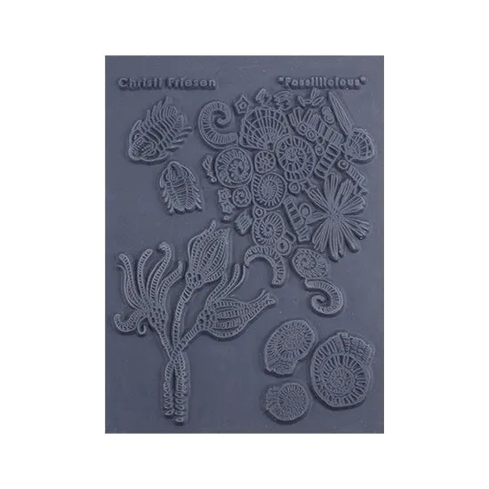 Christi Friesen Texture Stamp - Fossilicious