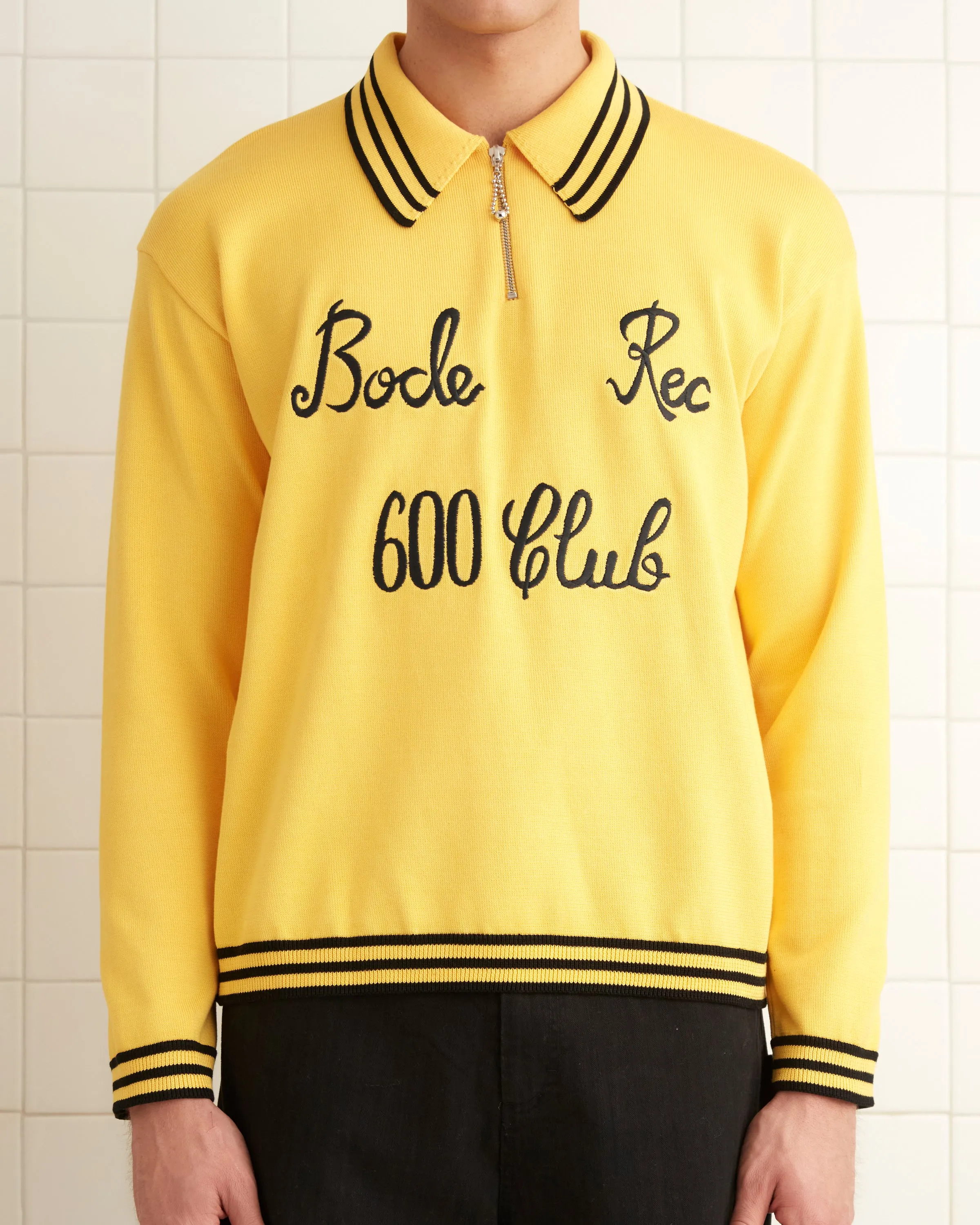 Club Long-Sleeved Polo - Yellow