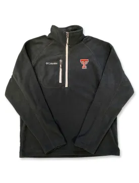 Columbia Texas Tech Double T "Fast Trek III" 1/2 Zip Fleece Pullover