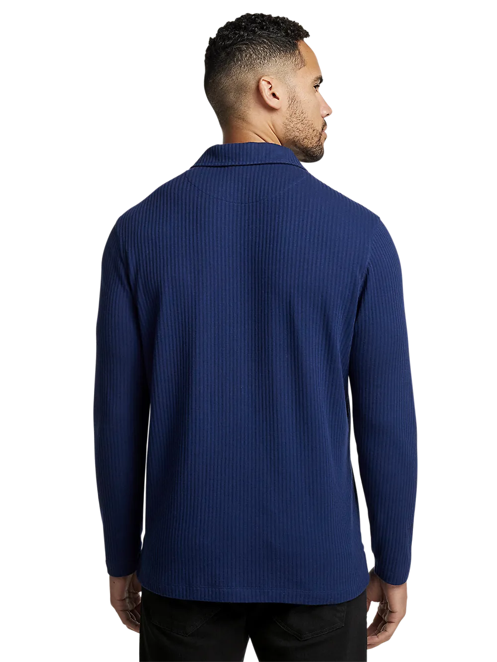 Cotton Camp Collar - Navy