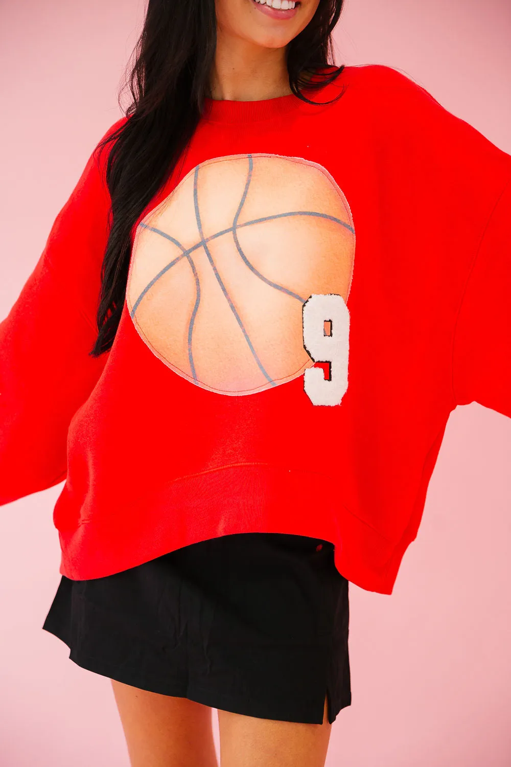 CUSTOM BASKETBALL NUMBER PULLOVER