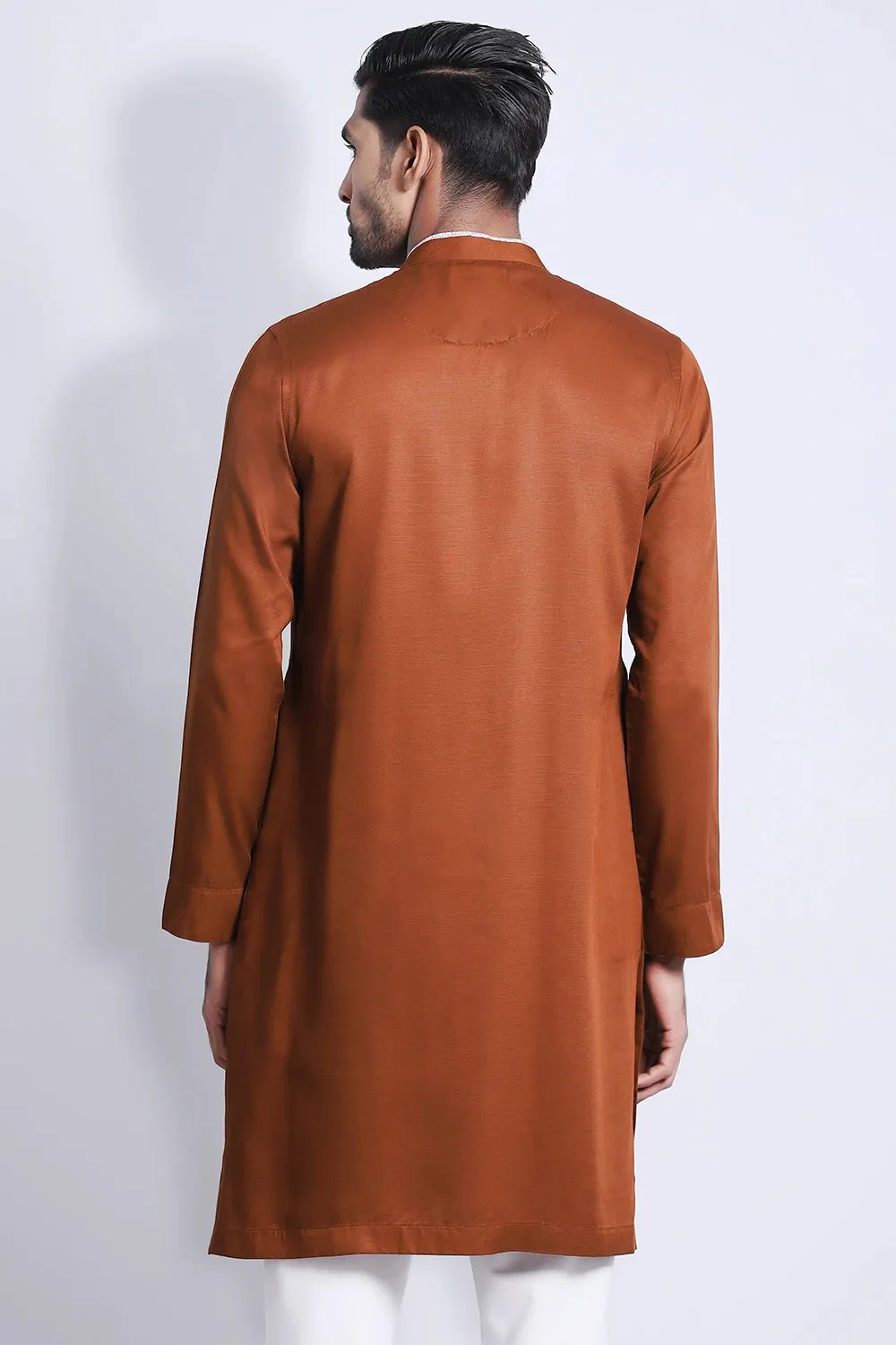 Cut & Sew Slim Fit Panjabi