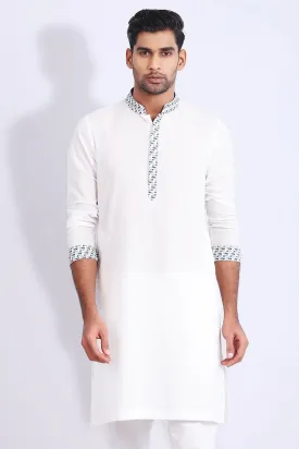 Cut & Sew Slim Fit Panjabi