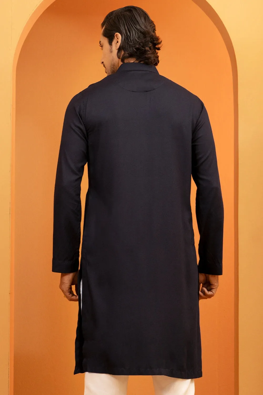 Cut & Sew Slim Fit Panjabi