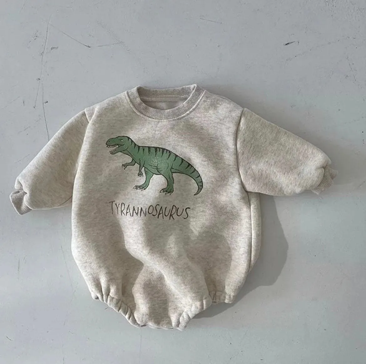 Dinosaur Oversize Jumper Romper