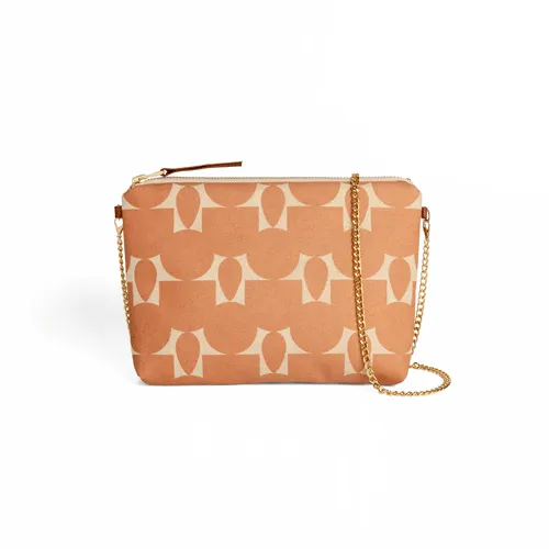 Dulce Crossbody And Clutch Totem Sand by Lee Coren