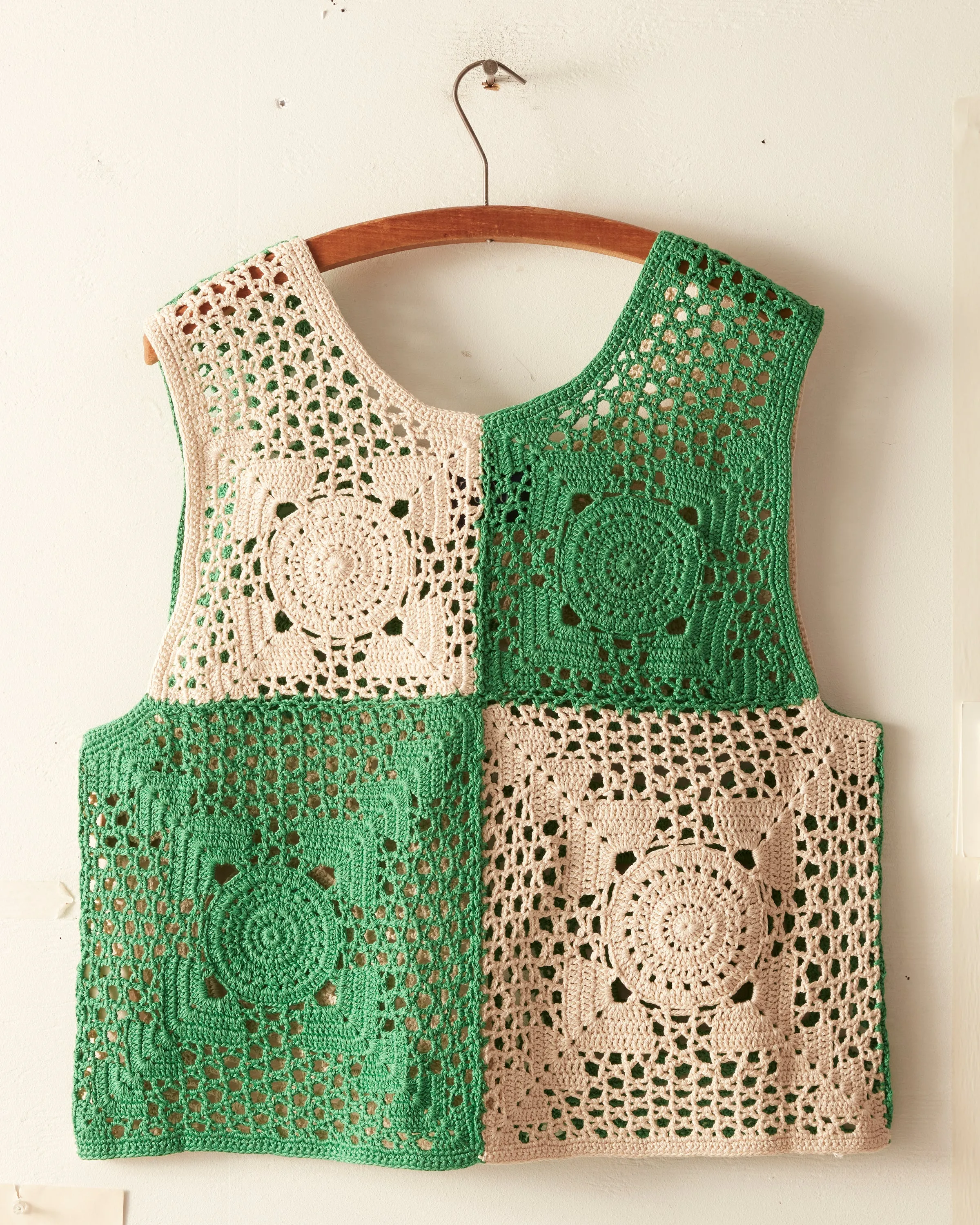 Duotone Crochet Tank