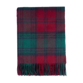 Edinburgh Lambswool Long Tartan Cape Lindsay