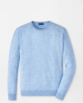 EXCURSIONIST FLEX CREW NECK SWEATER - COTTAGE BLUE