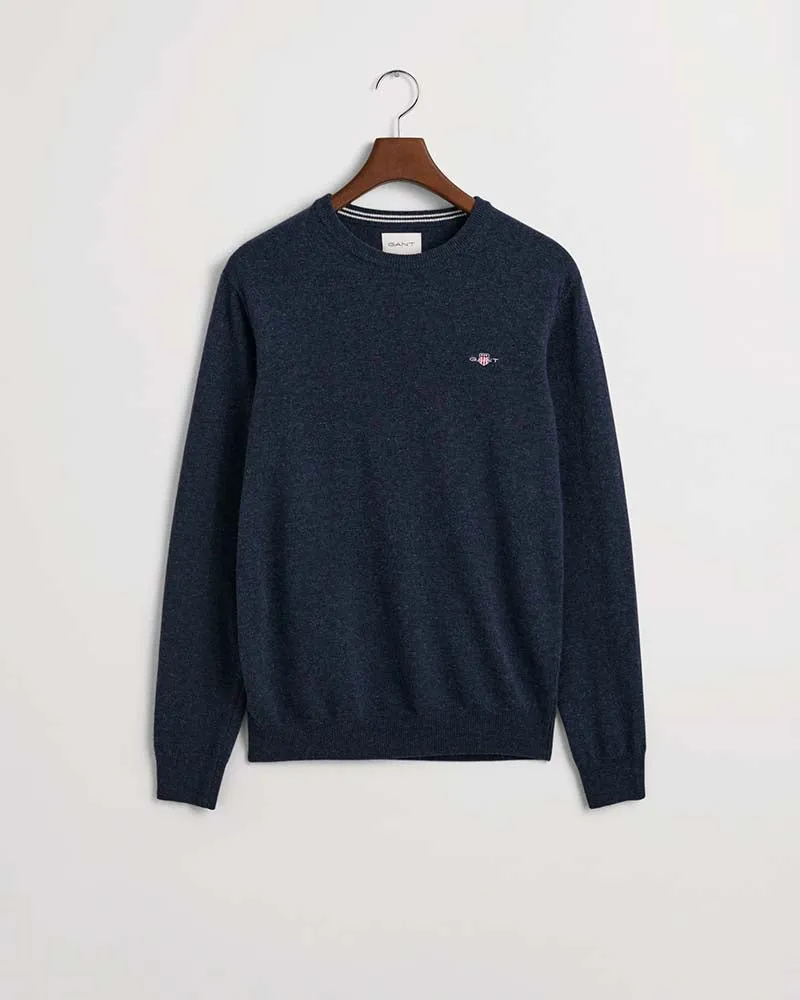 Gant Clothing Superfine Lambswool Crew Neck