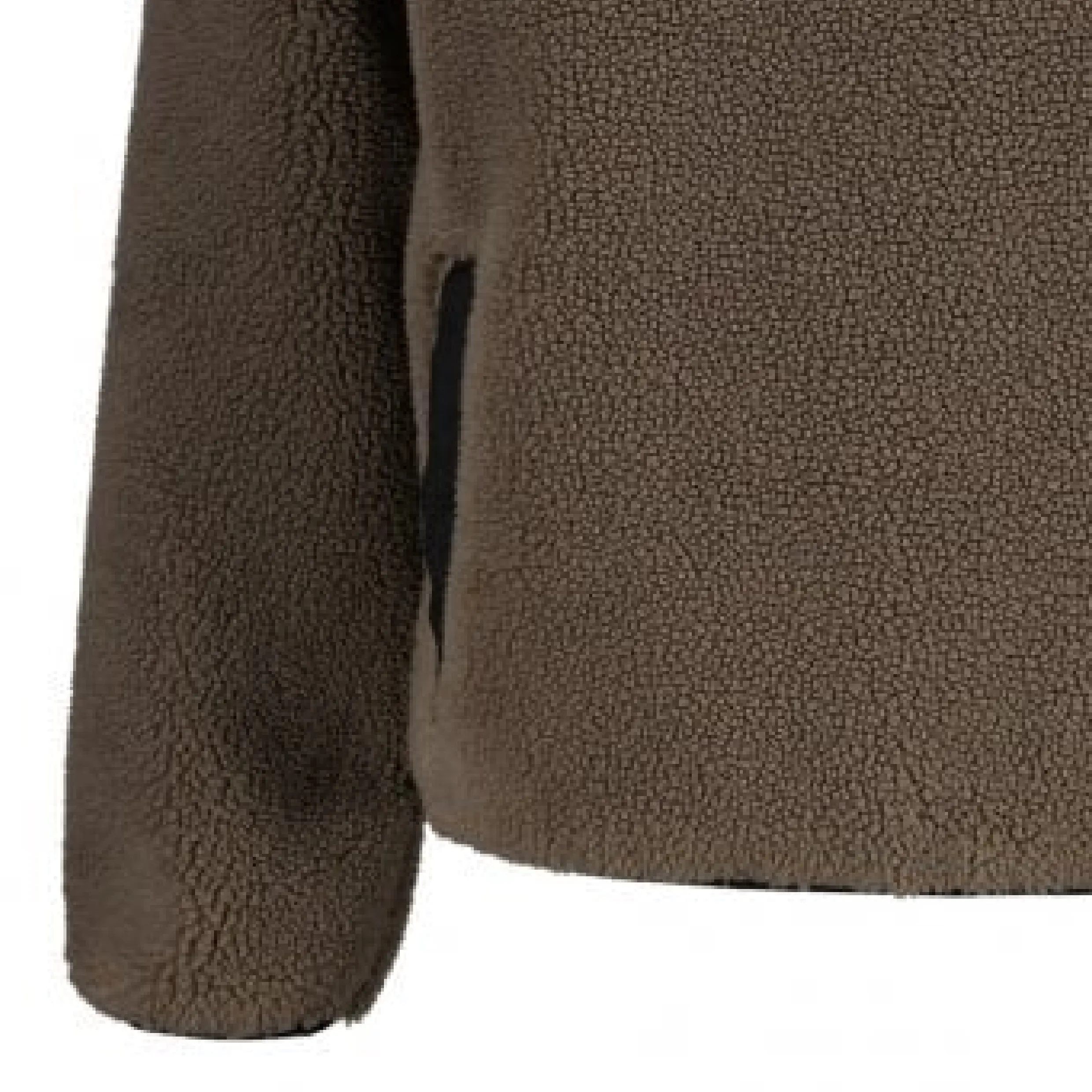 GANT Desert Brown Fleece Button Jacket for Men - Style 2067006, Cozy & Stylish Outerwear