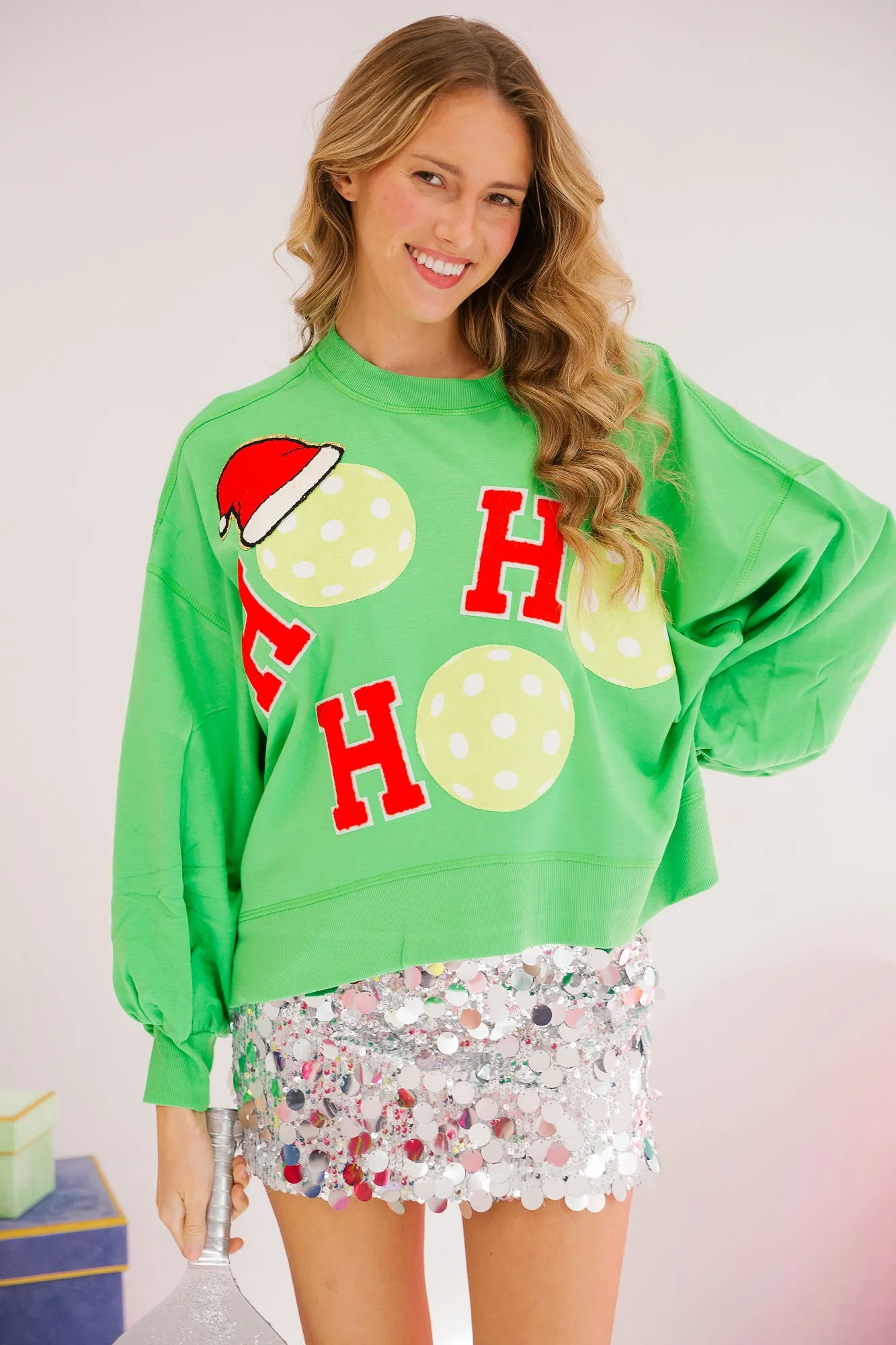 HO HO HO PICKLEBALL PULLOVER