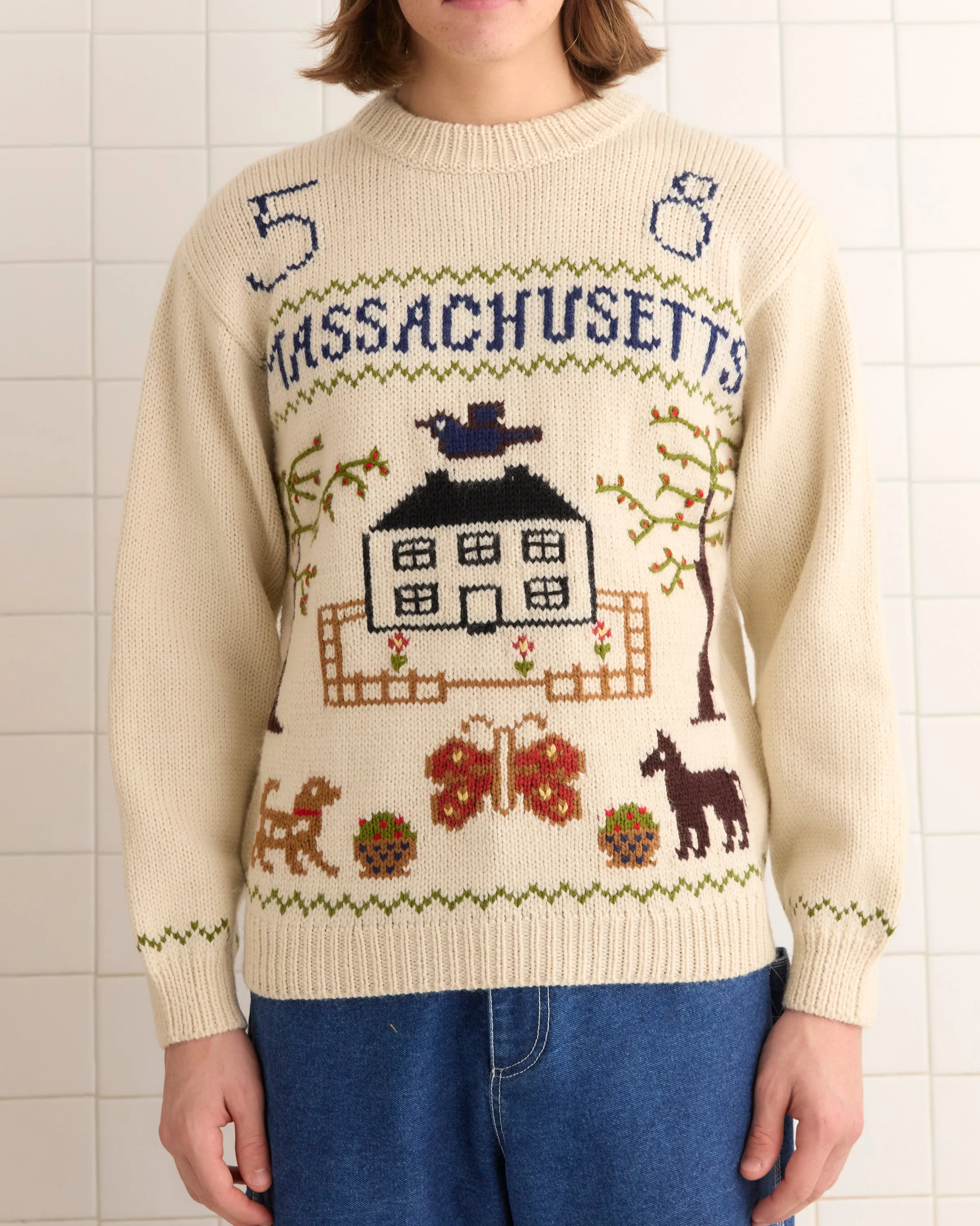 Homestead Sampler Sweater