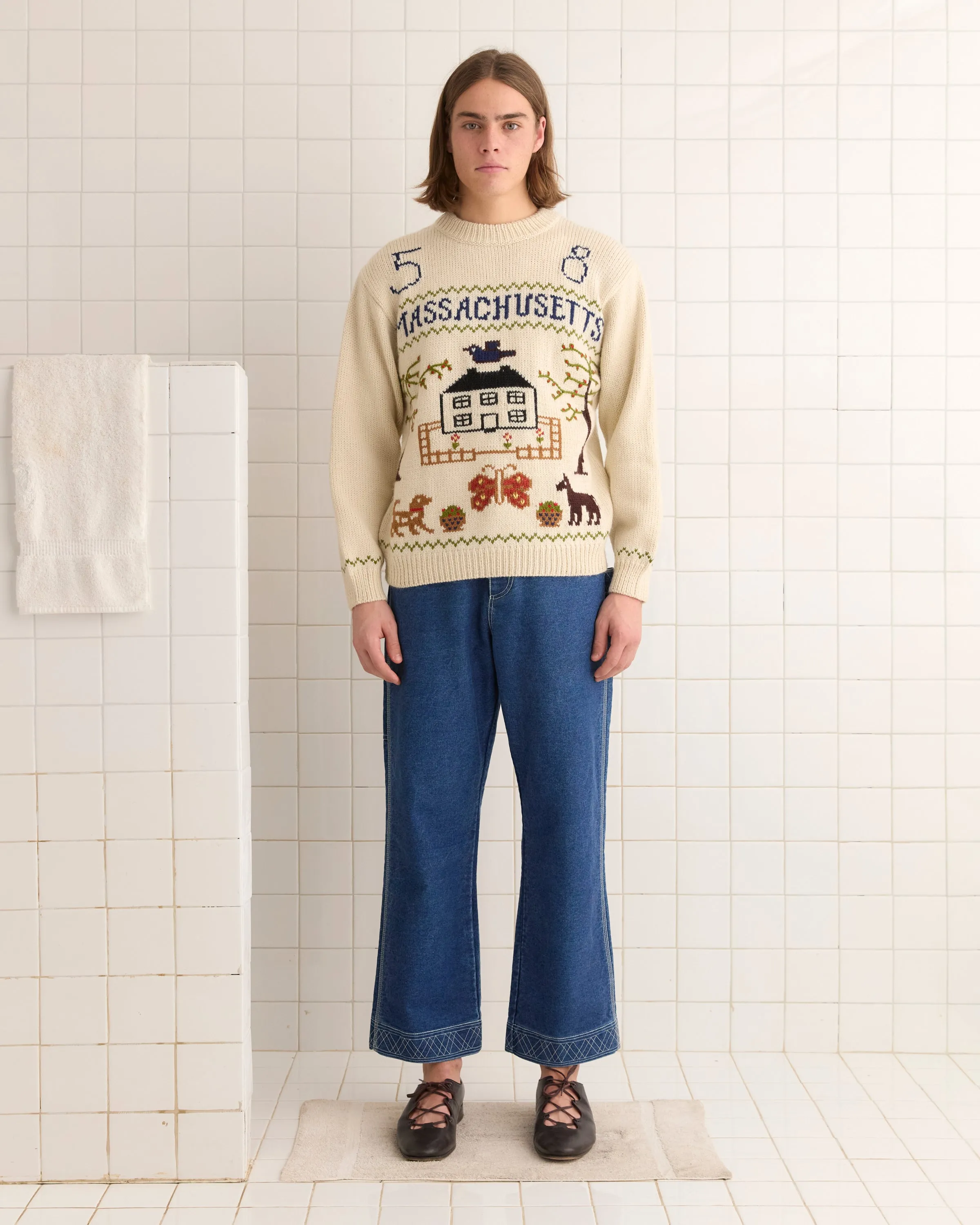 Homestead Sampler Sweater