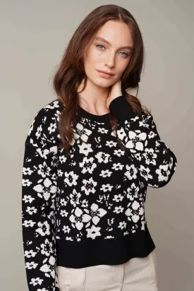 Jacquard Pullover Sweater