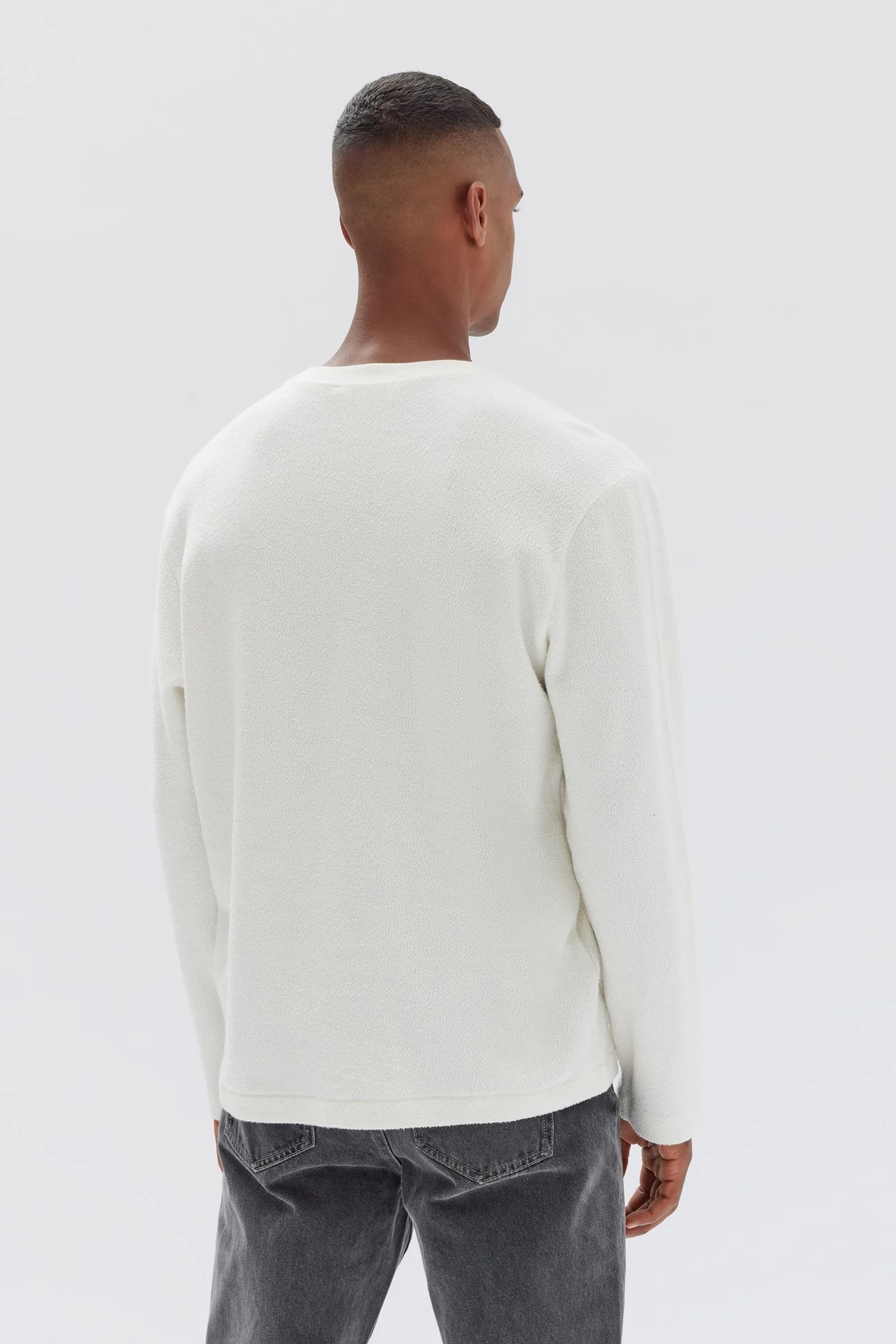 Jeremy Textured Long Sleeve Tee