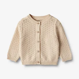 Knit Cardigan Magnella | Baby - sandshell