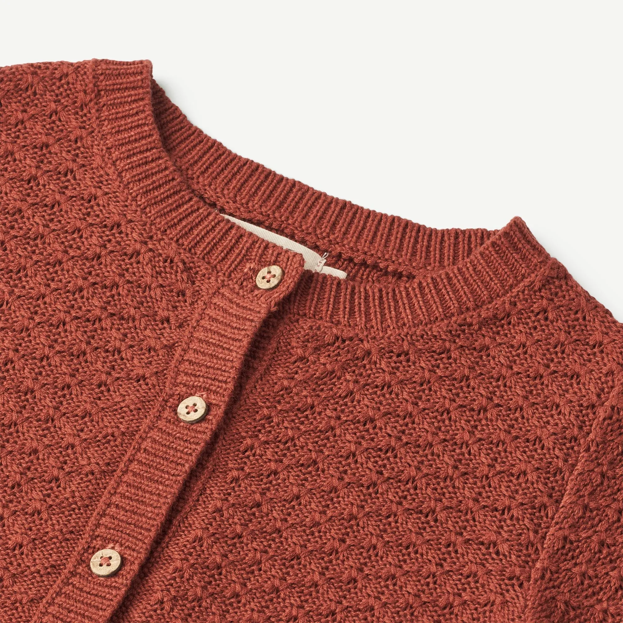 Knit Cardigan Magnella - red