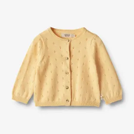 Knit Cardigan Maia | Baby - pale apricot