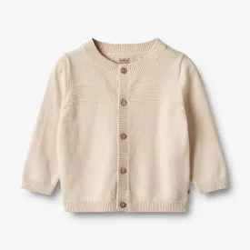 Knit Cardigan Sofus - sandshell