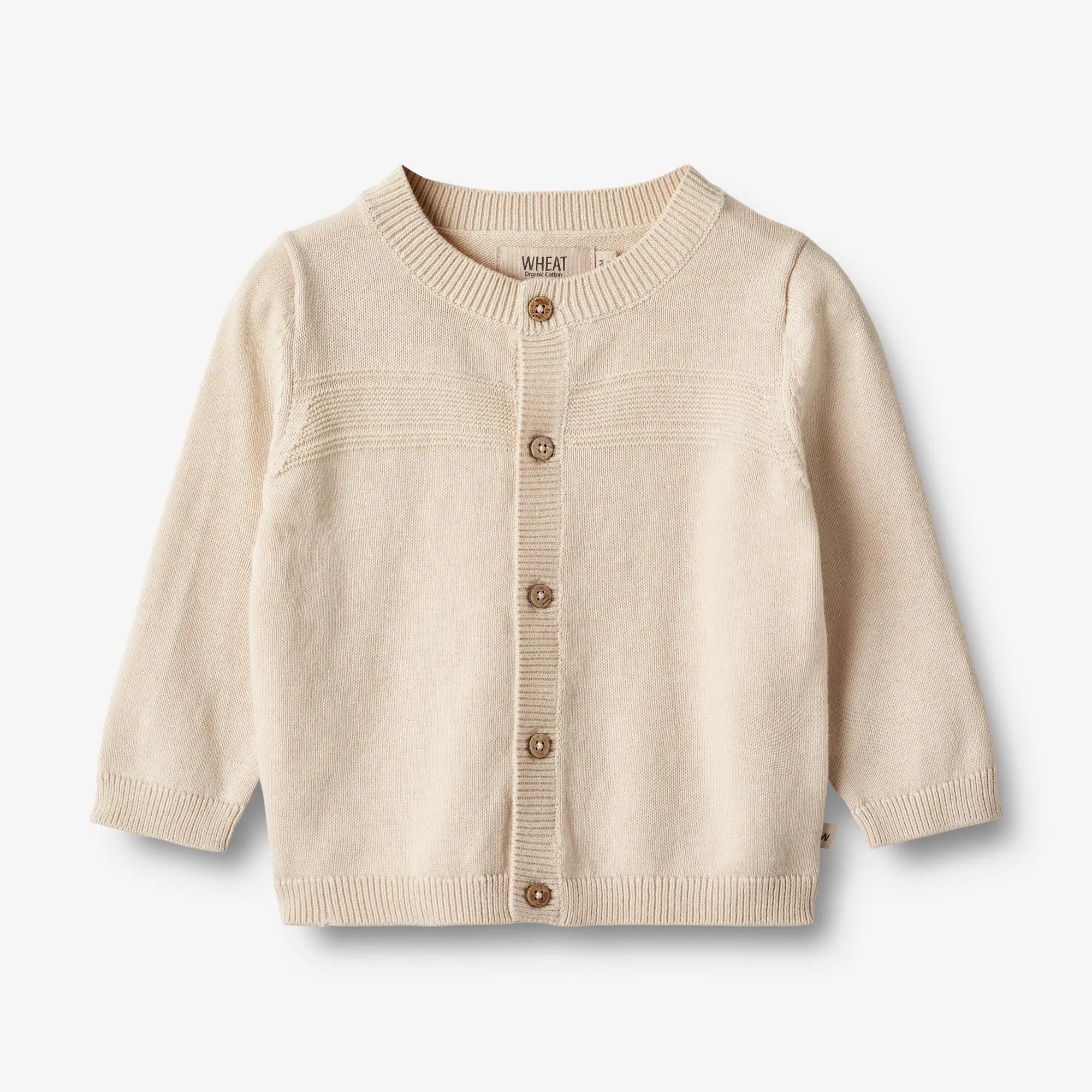 Knit Cardigan Sofus - sandshell