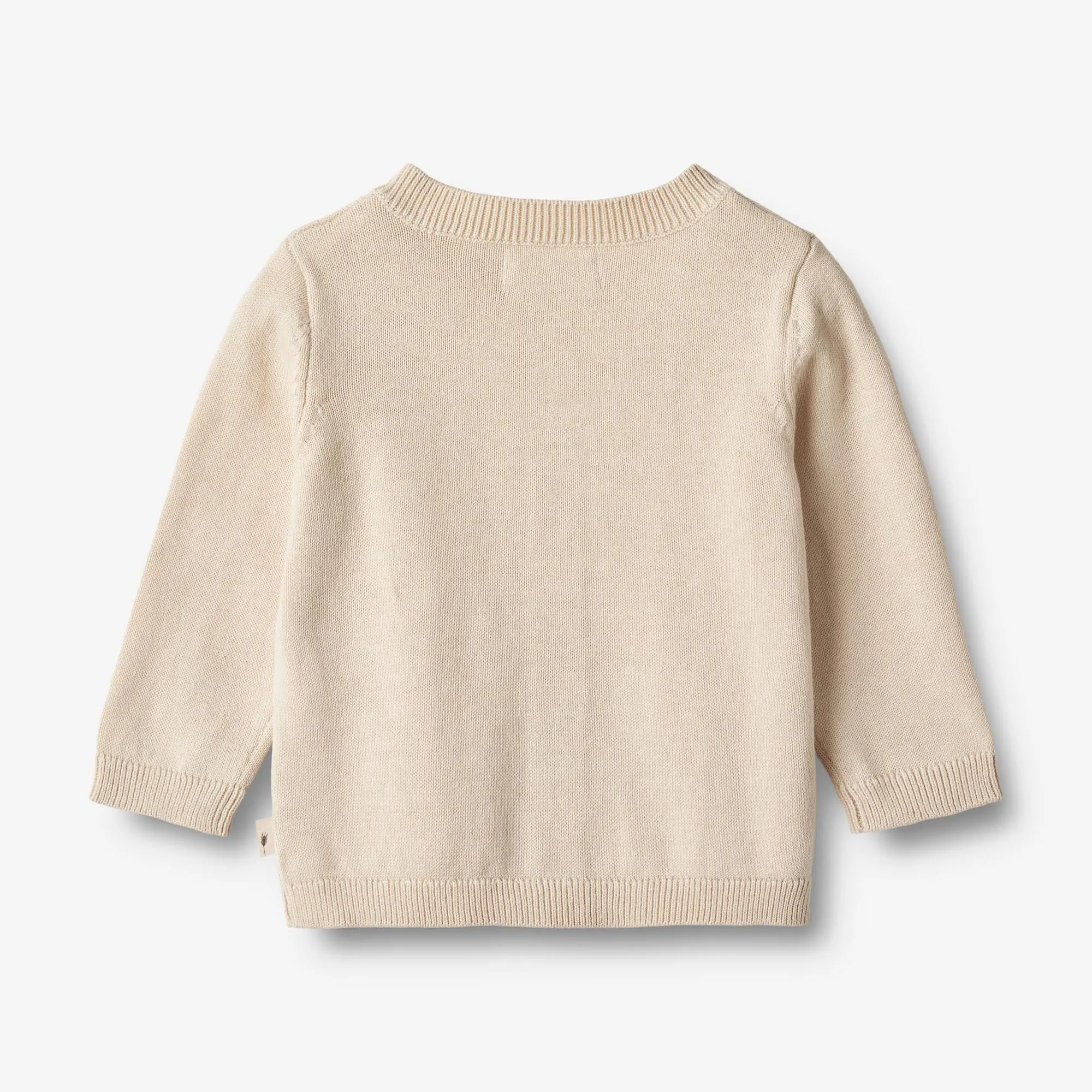 Knit Cardigan Sofus - sandshell