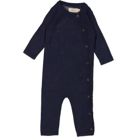 Knit jumpsuit Aden - navy