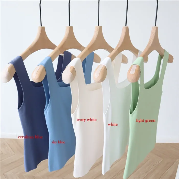 Knit tank top (preorder/ 10 colours)