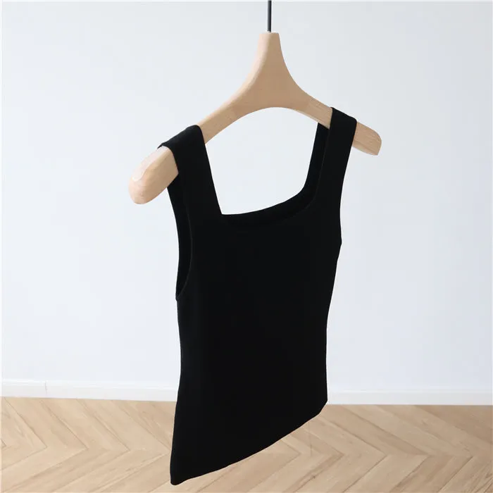 Knit tank top (preorder/ 10 colours)