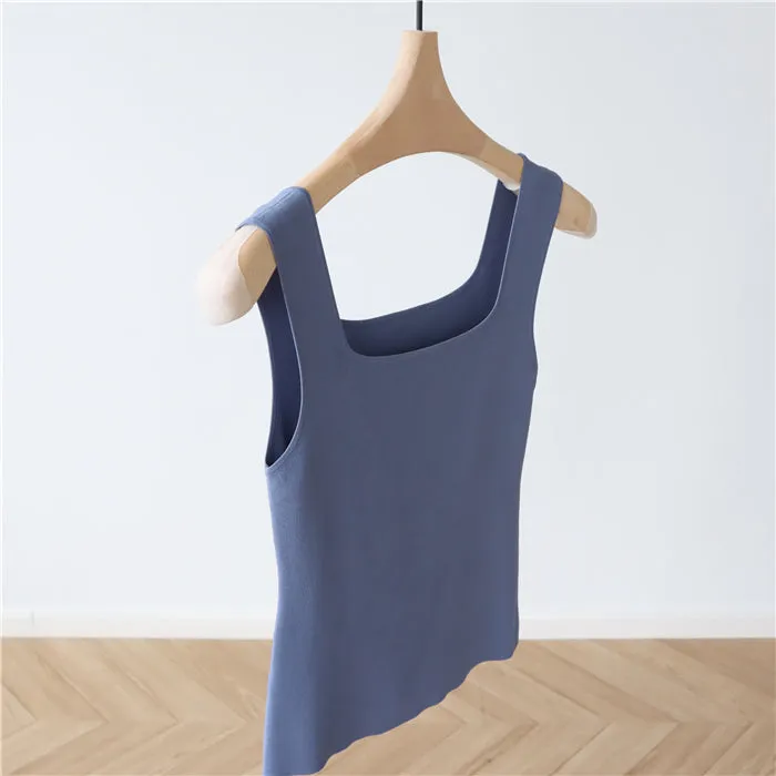 Knit tank top (preorder/ 10 colours)