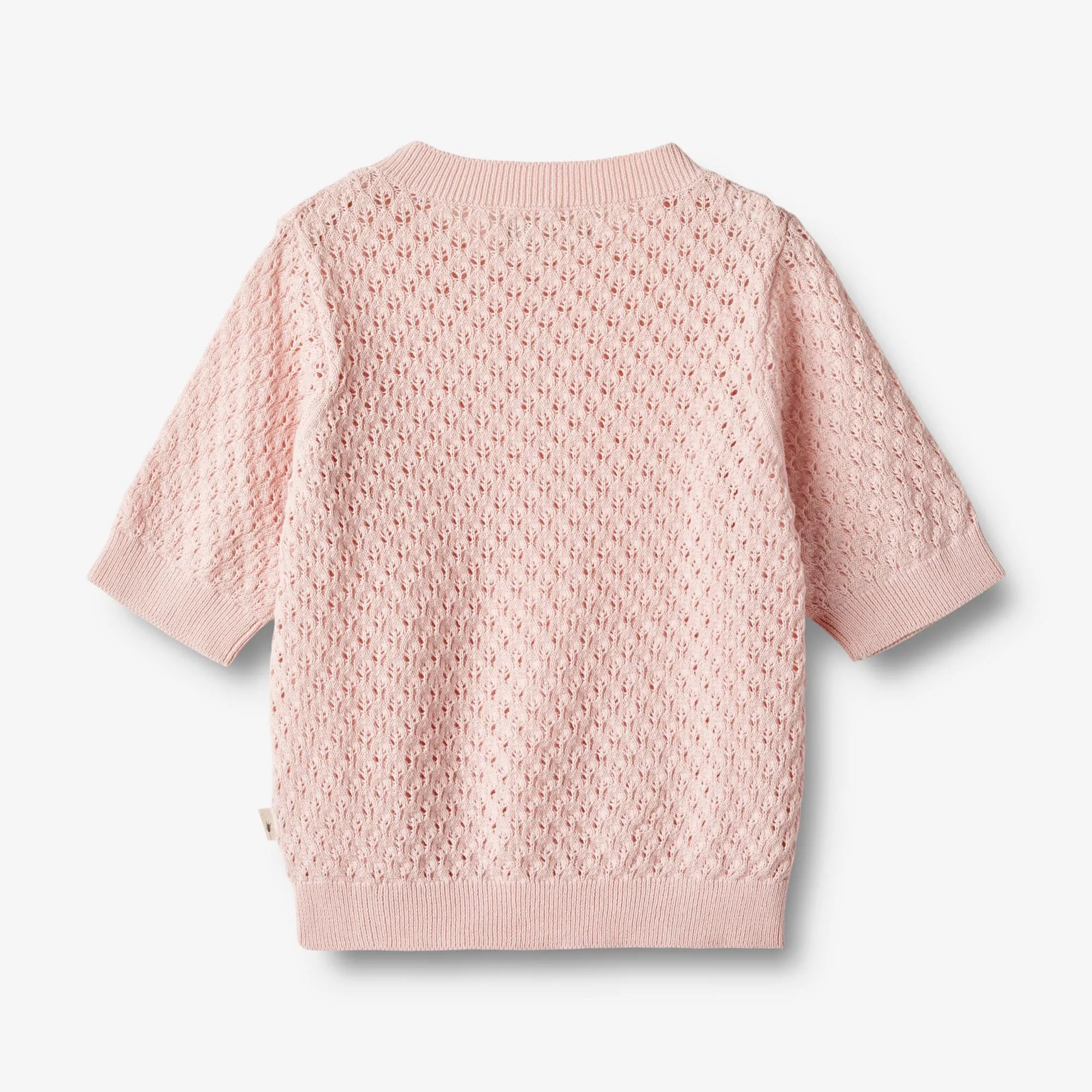 Knit Top S/S Alva - rose ballet