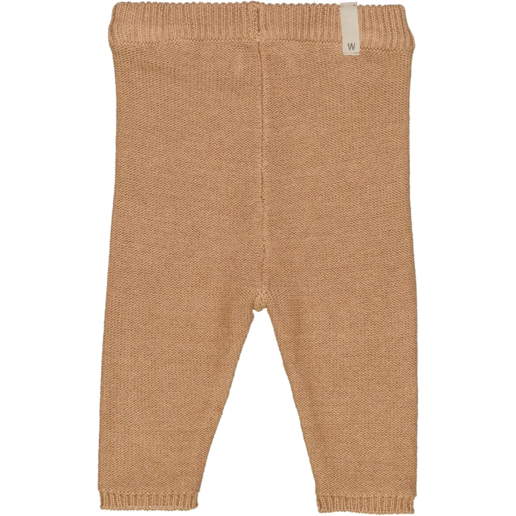 Knit Trousers Willow - affogato