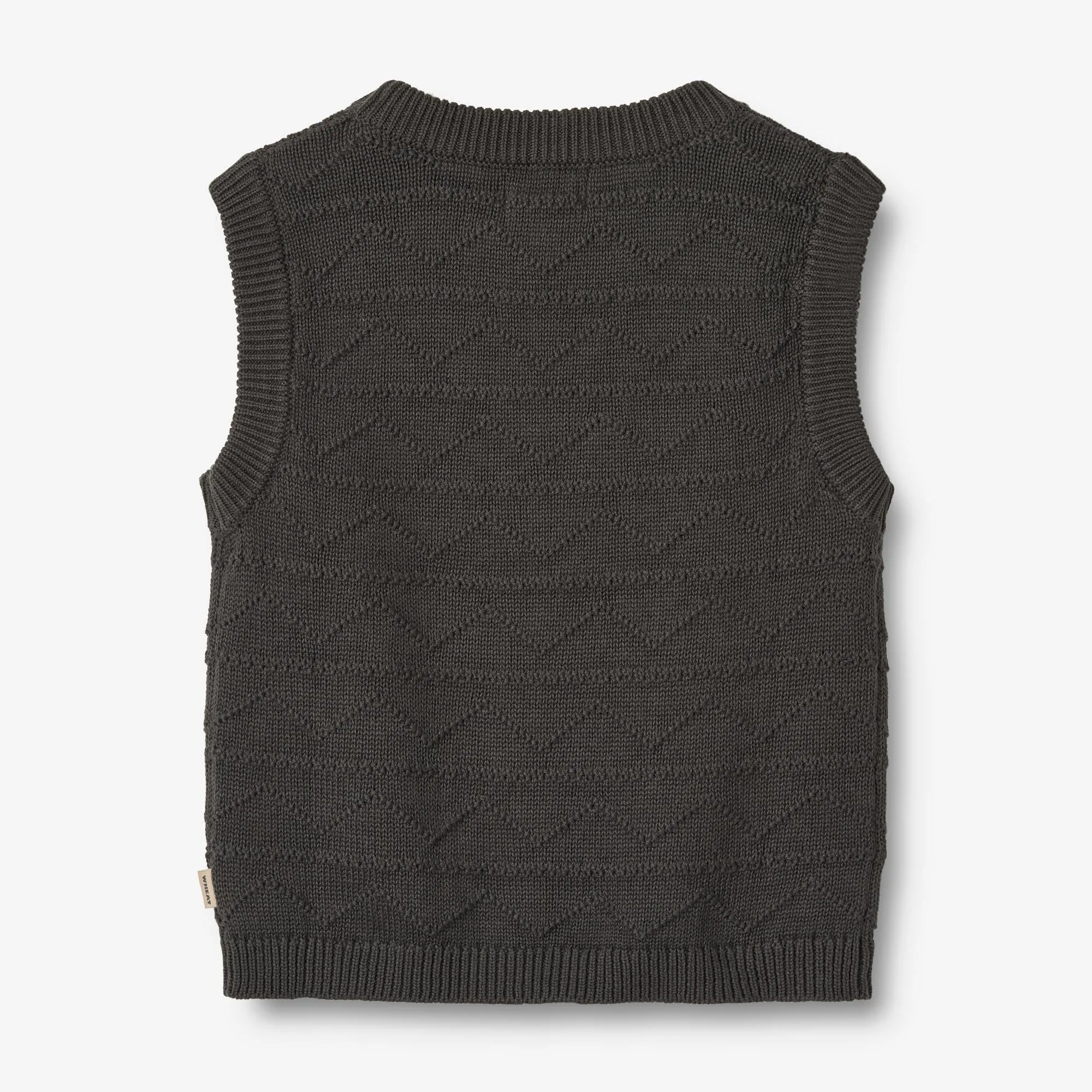 Knit Vest Bobby - raven