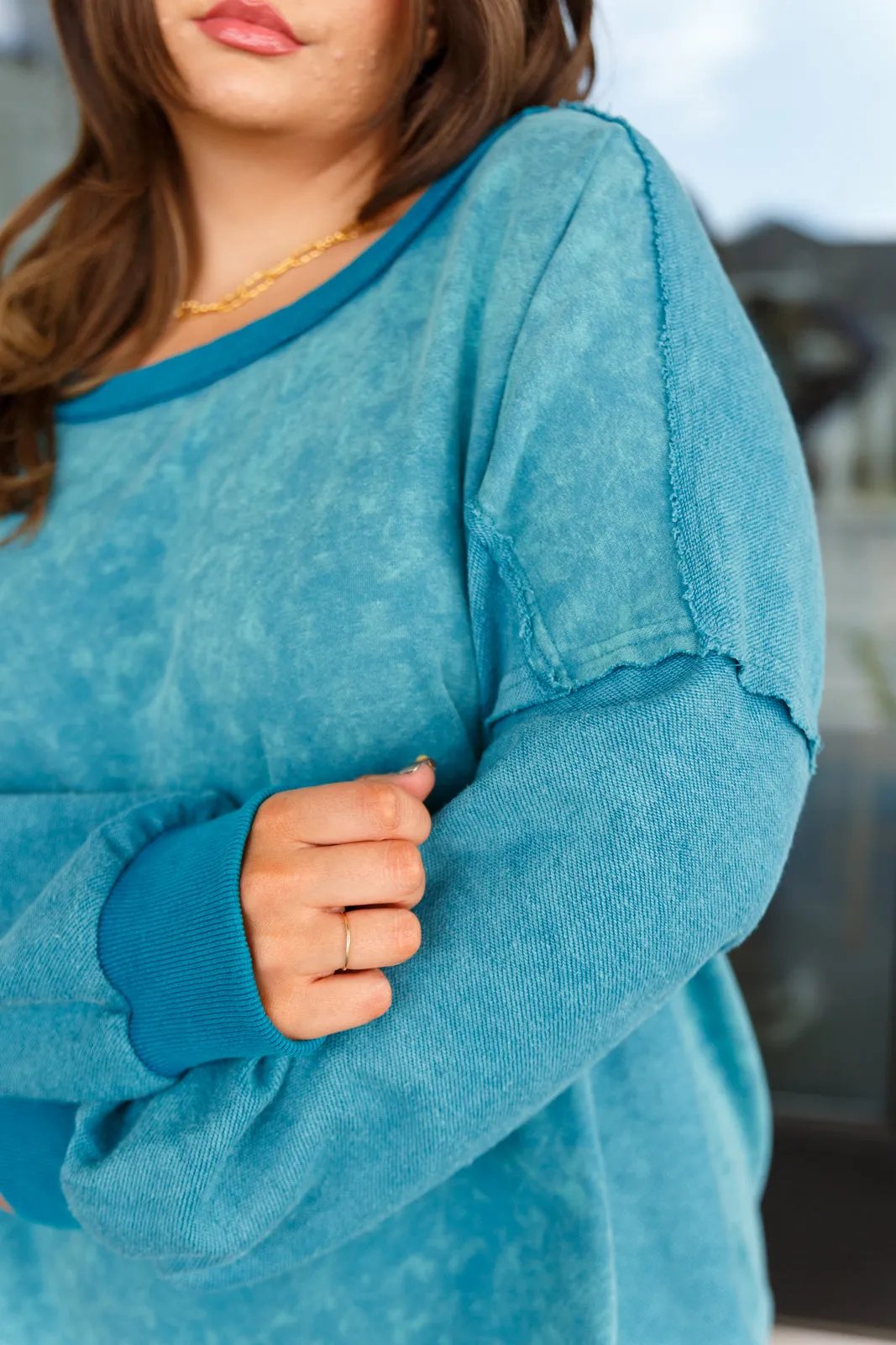 Leilani Mineral Wash Pullover