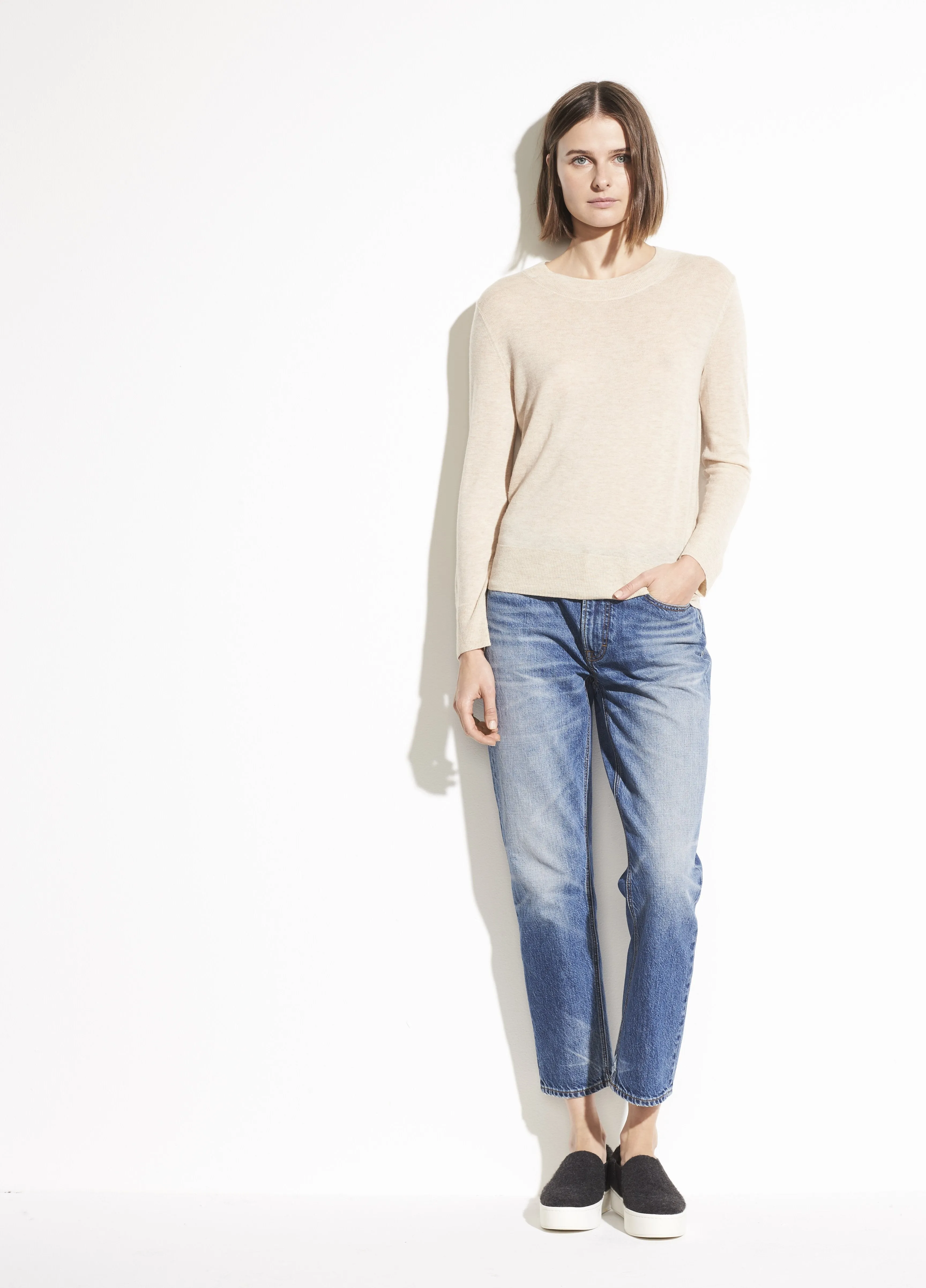 Lightweight Pullover in H Oat