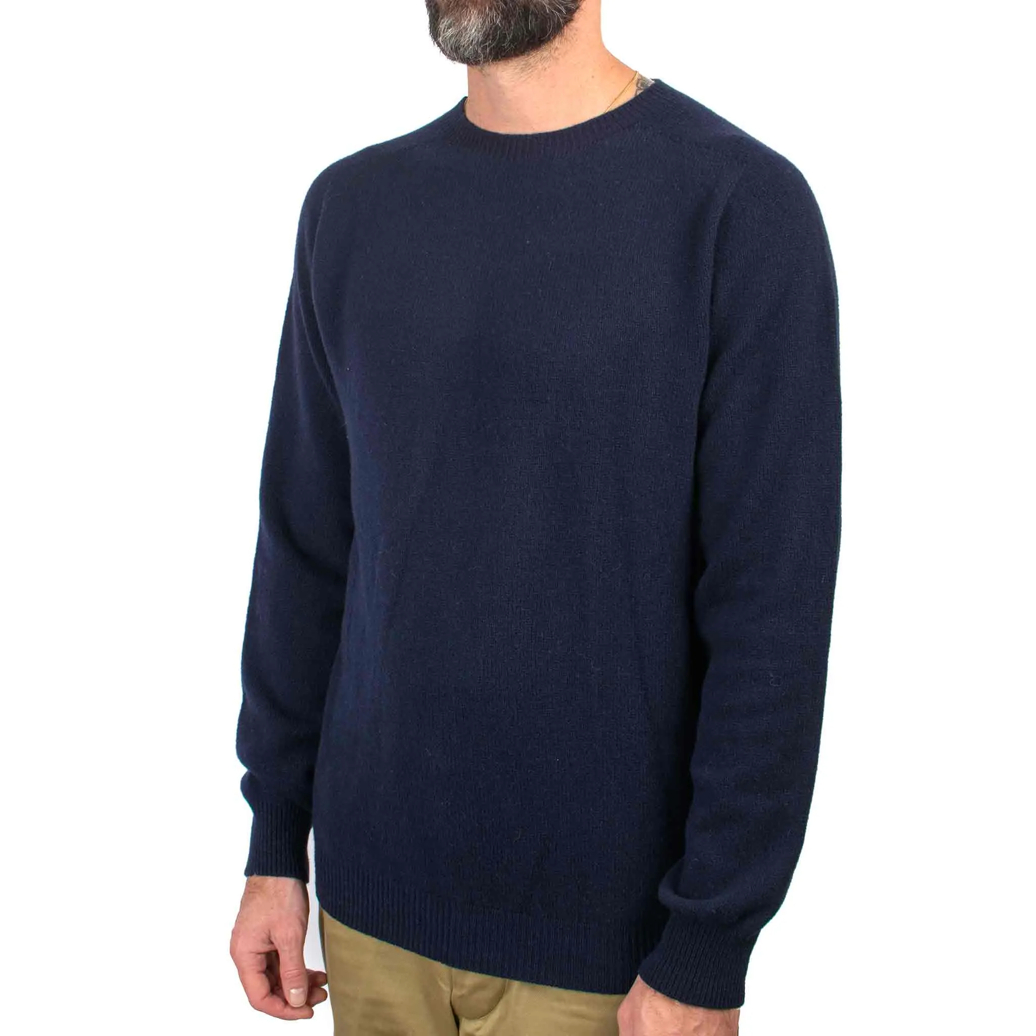 Lost & Found Lambswool Sweater Bl-avy