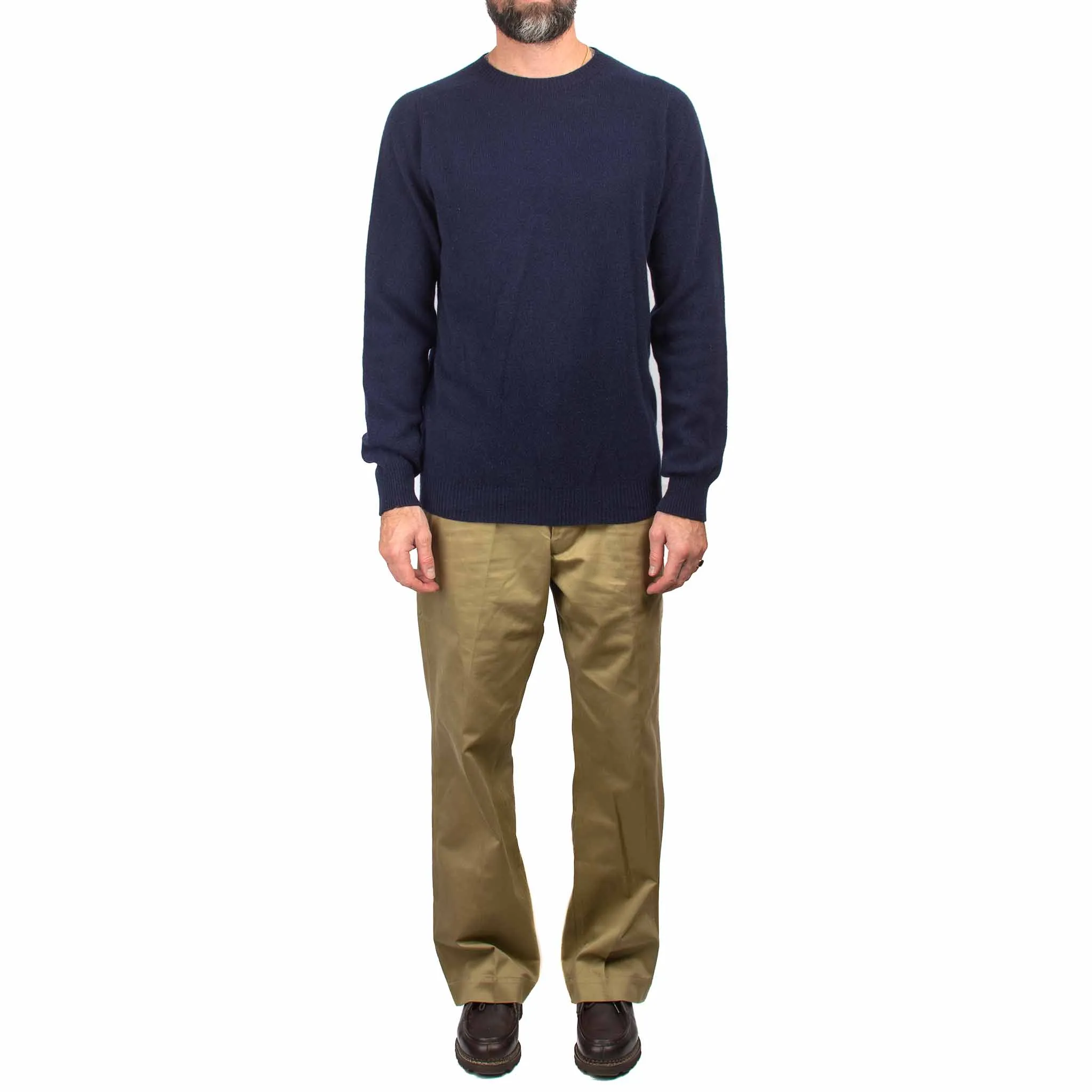 Lost & Found Lambswool Sweater Bl-avy