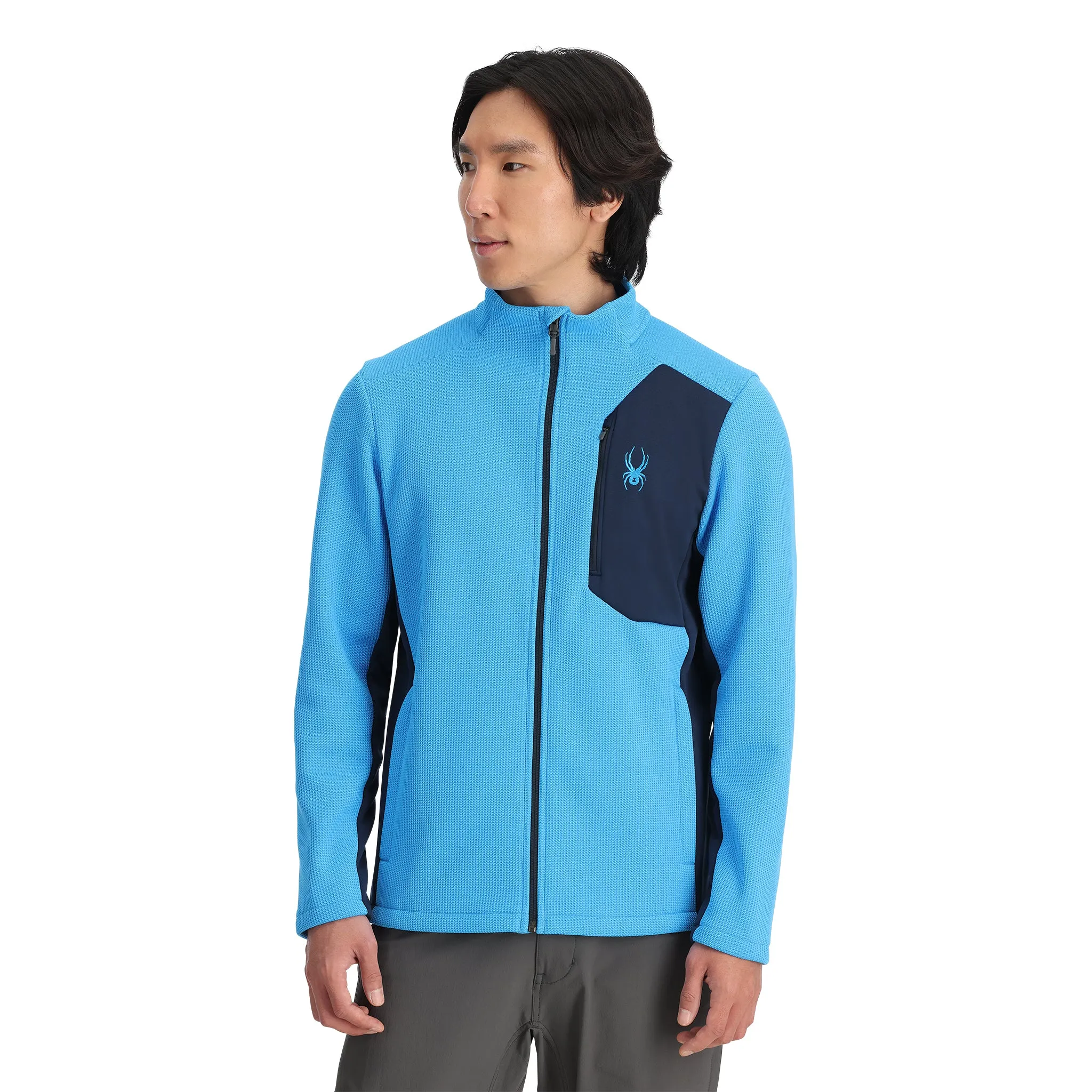 Mens Bandit Full Zip - Aether Blue