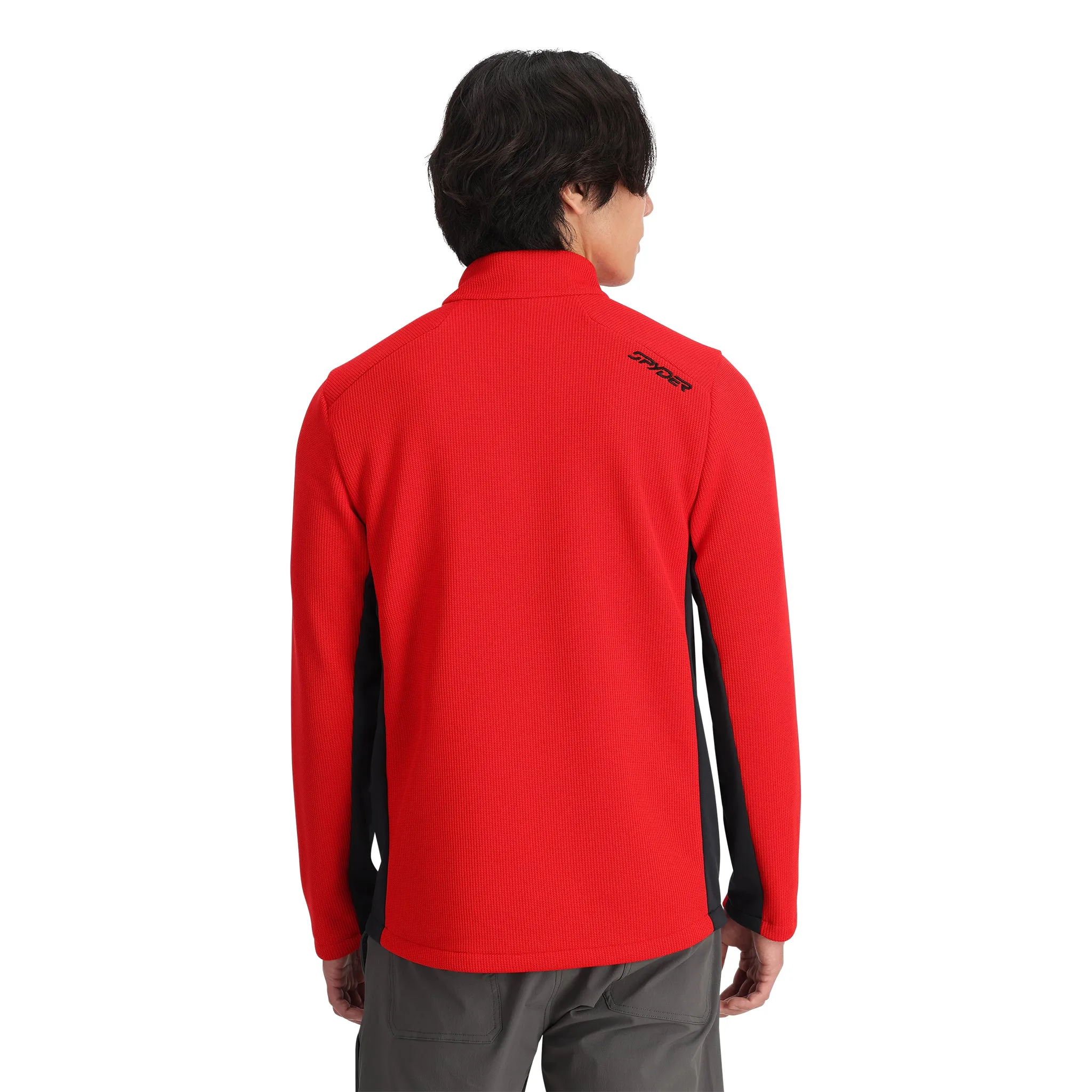 Mens Bandit Full Zip - Spyder Red