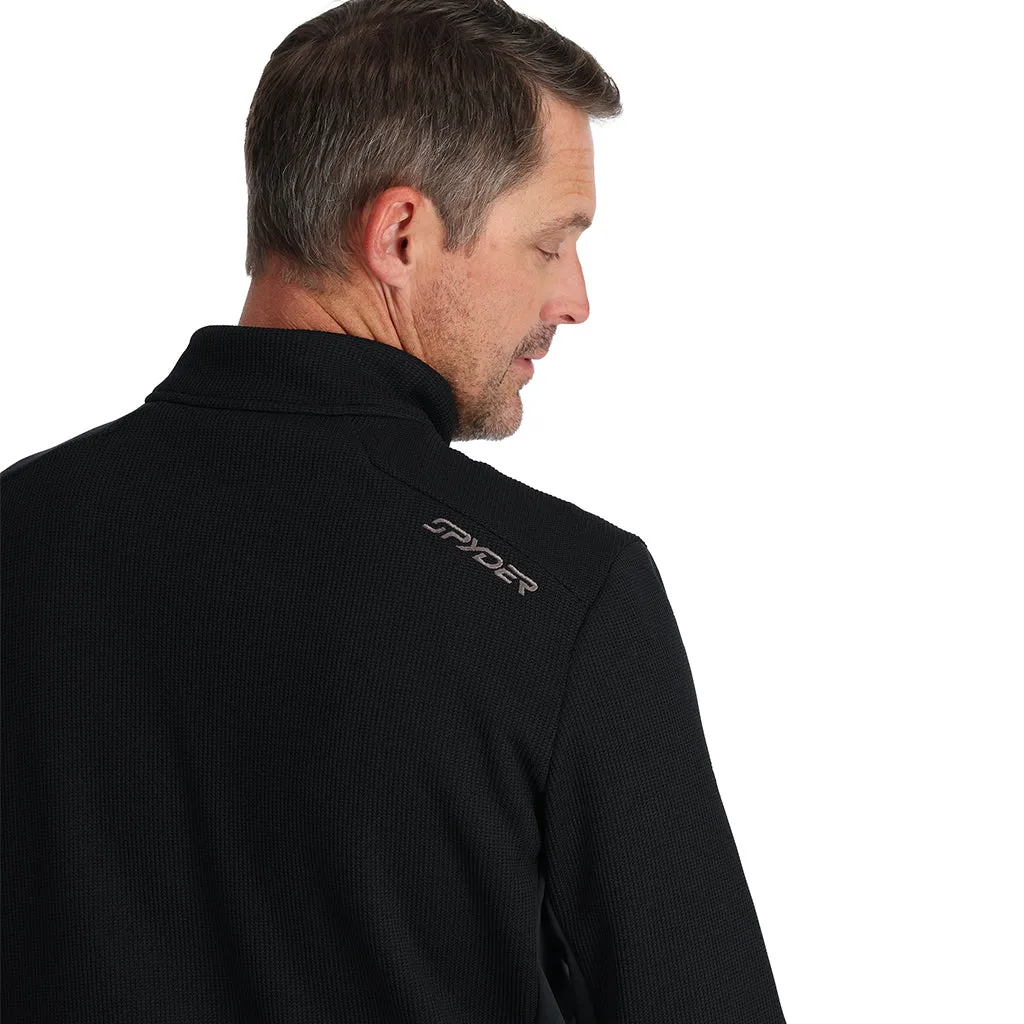 Mens Bandit Half Zip - Black