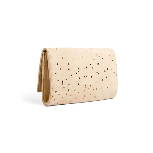 Minimal Wallet and Crossbody Confetti Sand and Bronze by Lee Coren