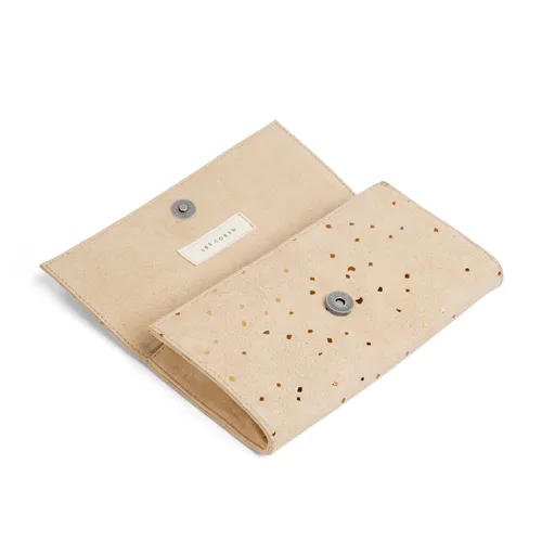 Minimal Wallet and Crossbody Confetti Sand and Bronze by Lee Coren