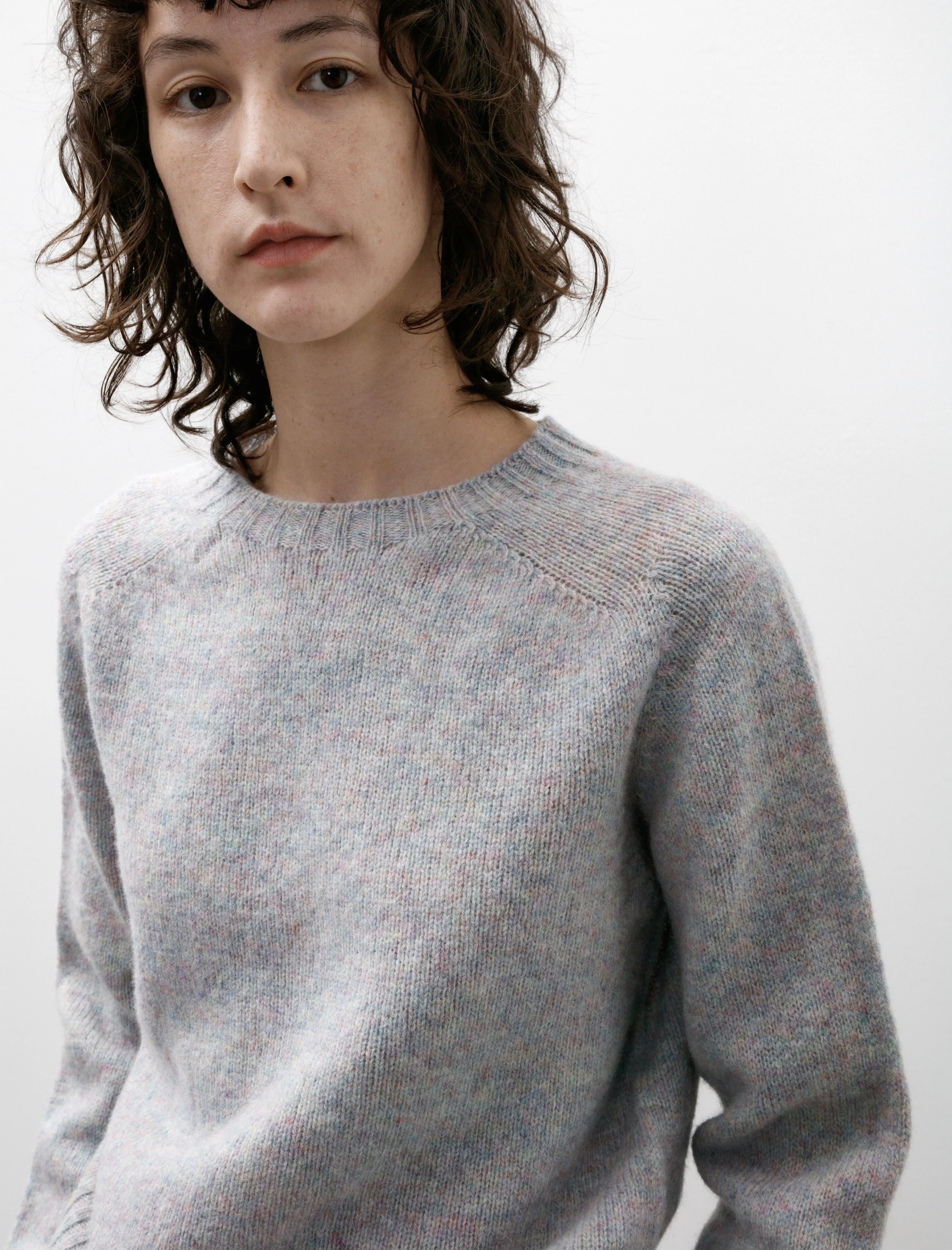 Neighbour Super Soft Crewneck Sweater Ugie Pearl